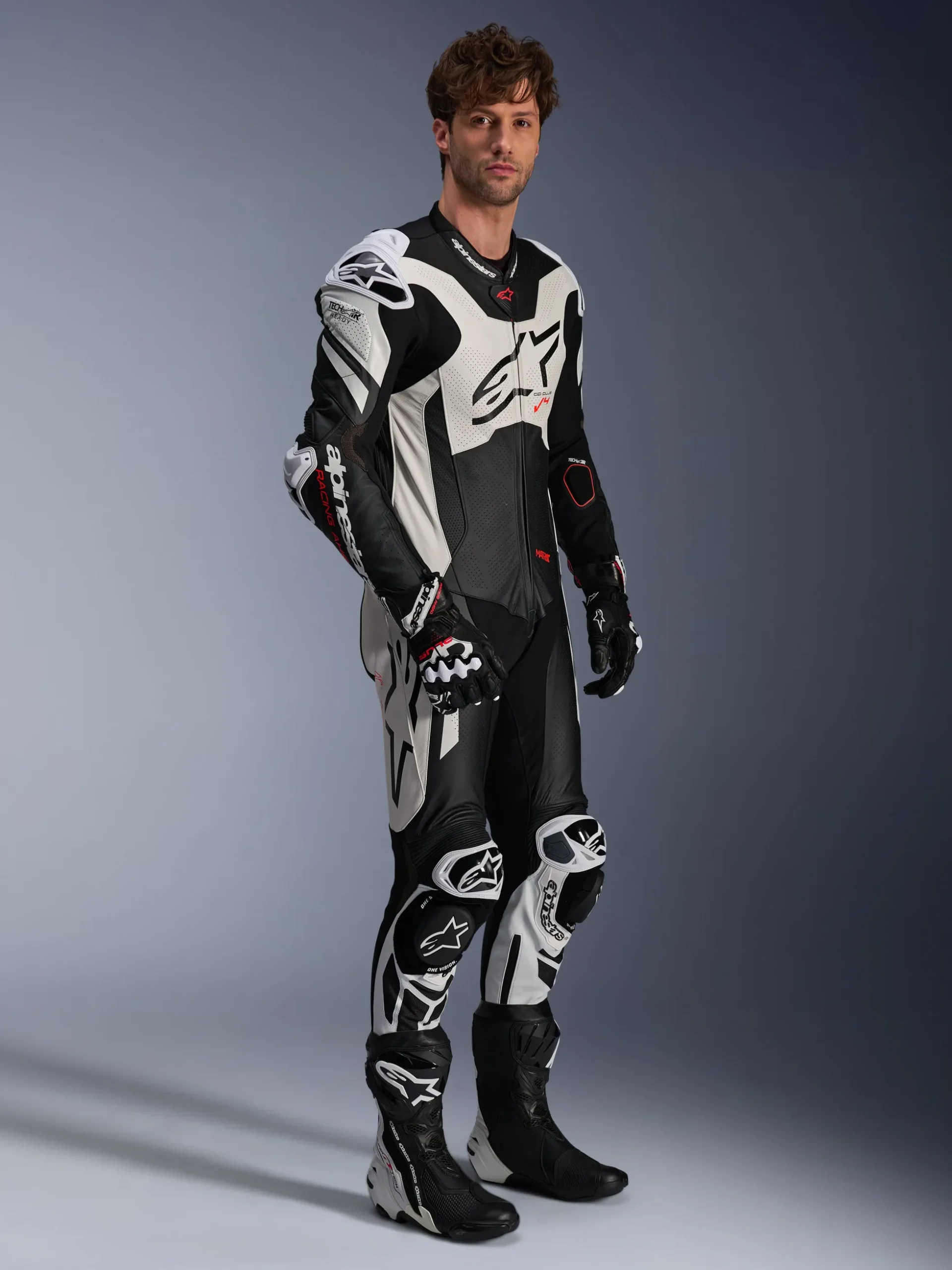 Combinaison En Cuir GP Plus V4 Sprint 1 Pièce
