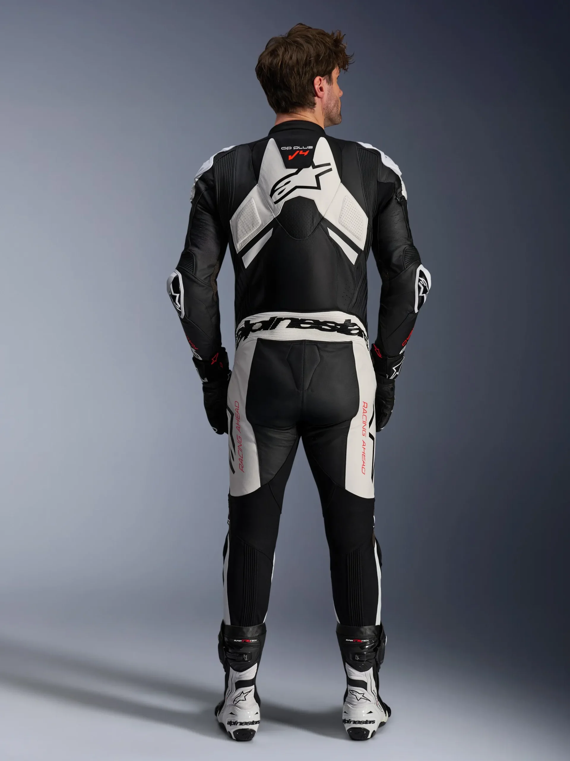 Combinaison En Cuir GP Plus V4 Sprint 1 Pièce