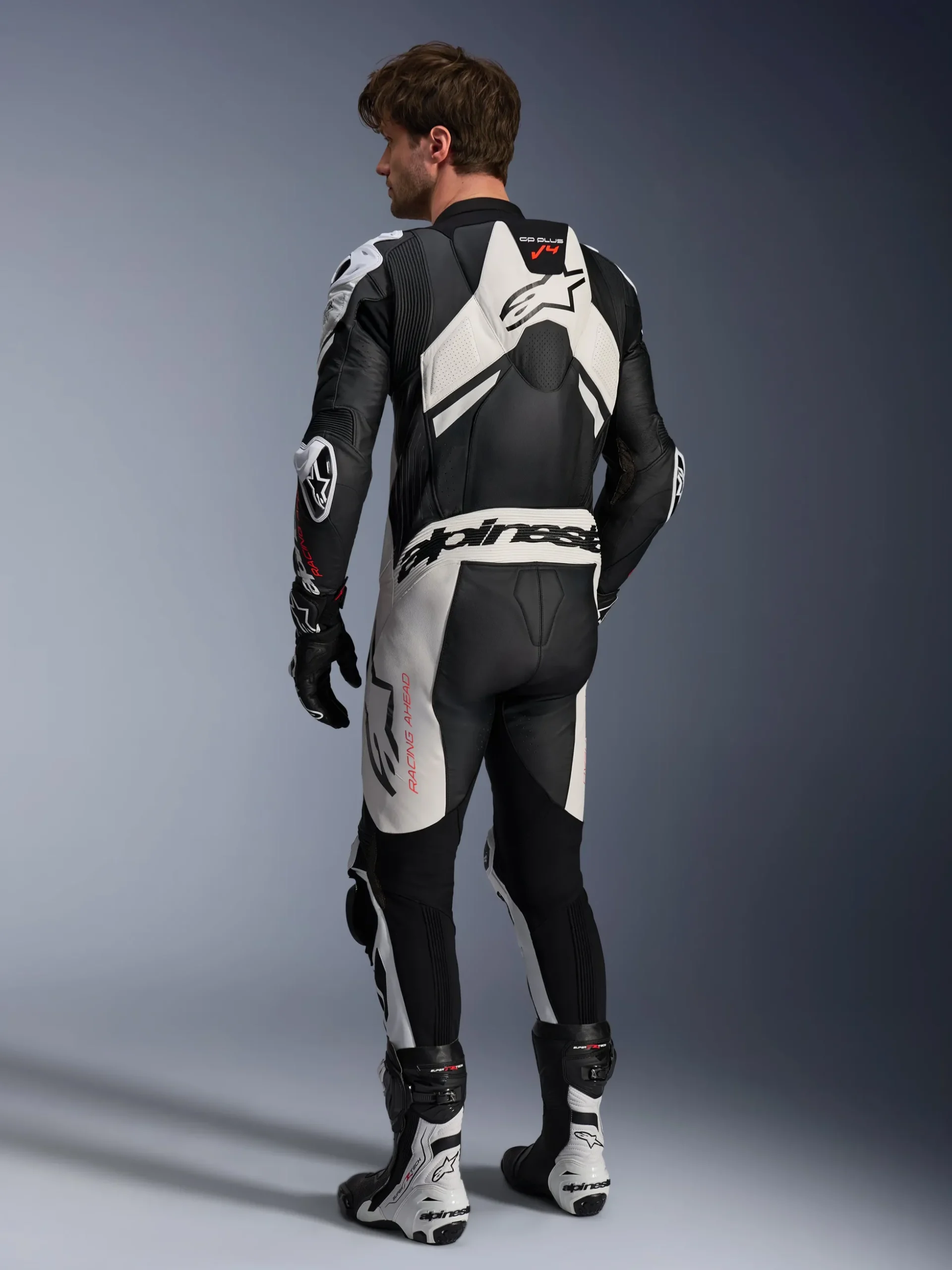 Combinaison En Cuir GP Plus V4 Sprint 1 Pièce