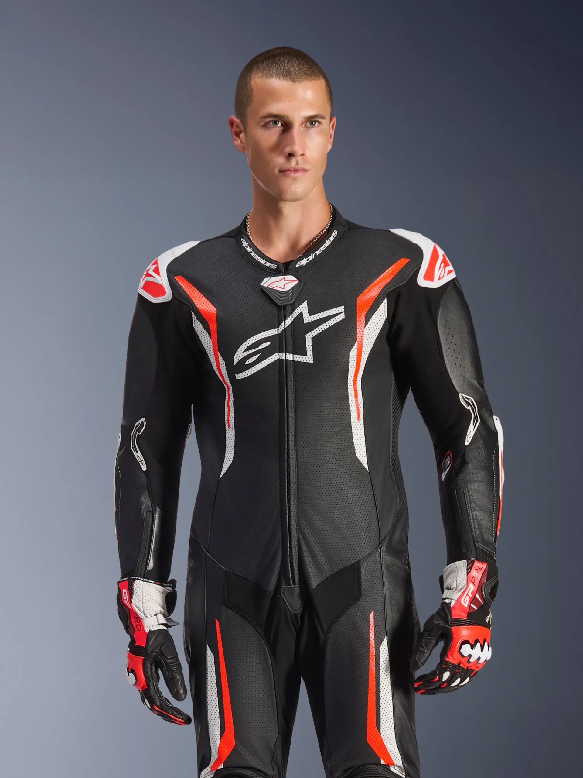Combinaison En Cuir GP Tech V5 1 Pièce