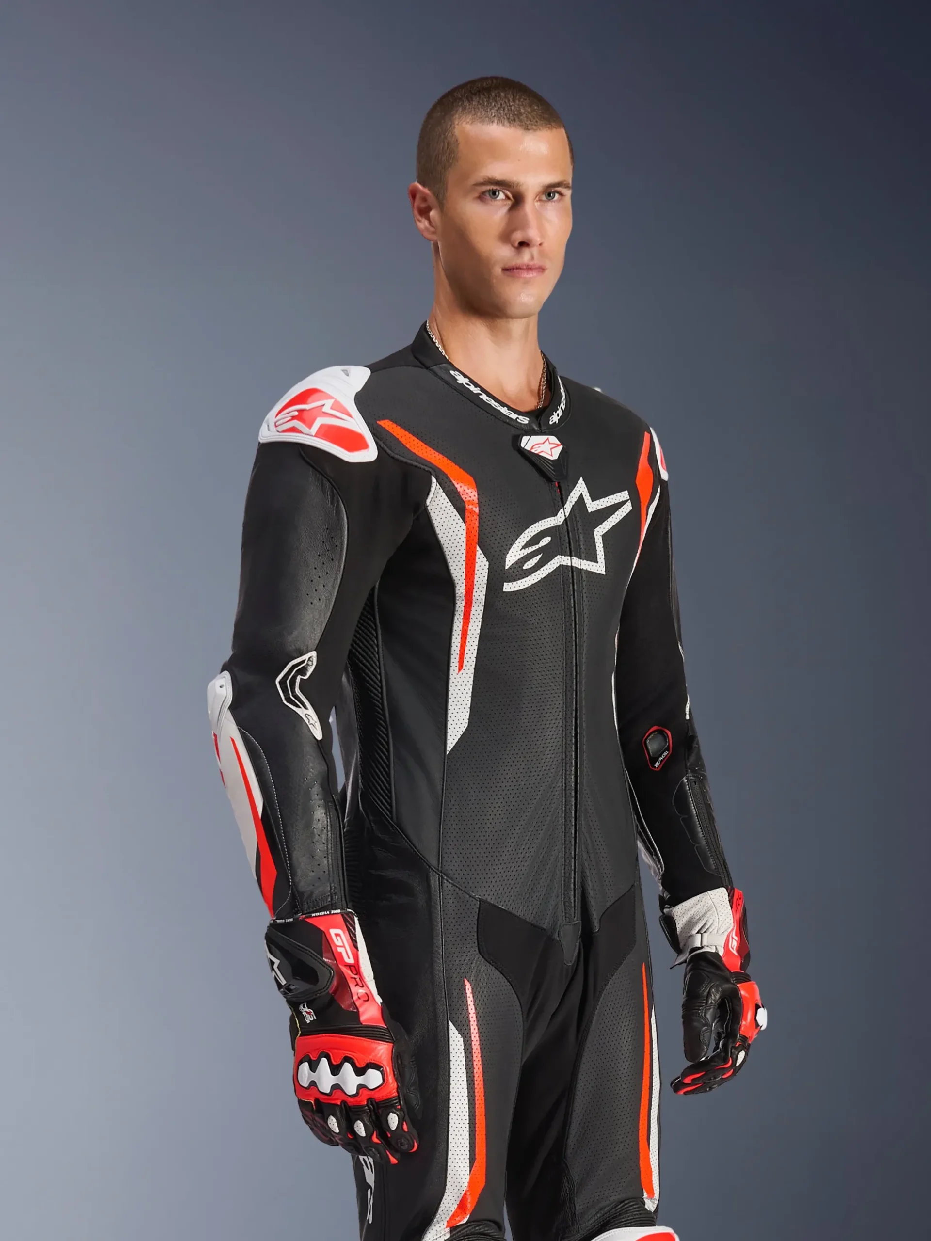 Combinaison En Cuir GP Tech V5 1 Pièce