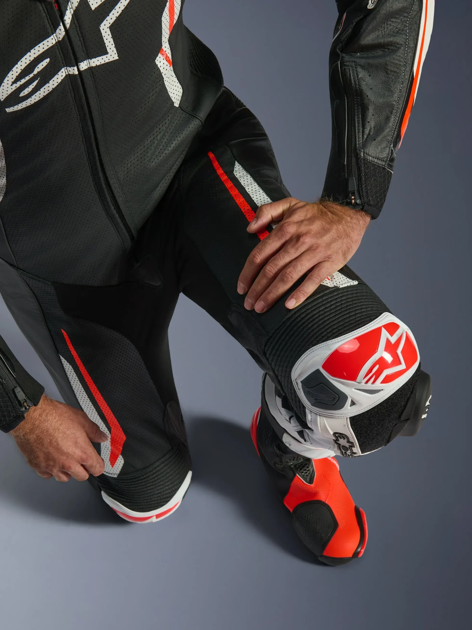 Combinaison En Cuir GP Tech V5 1 Pièce