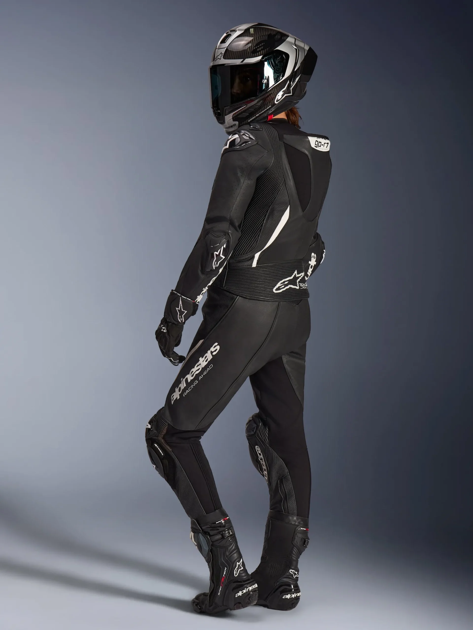 Combinaison En Cuir Stella GP-R7 2 Pièces