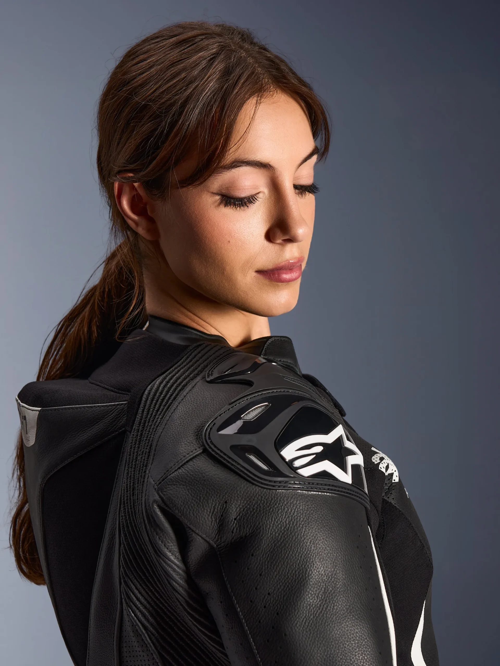 Combinaison En Cuir Stella GP-R7 2 Pièces