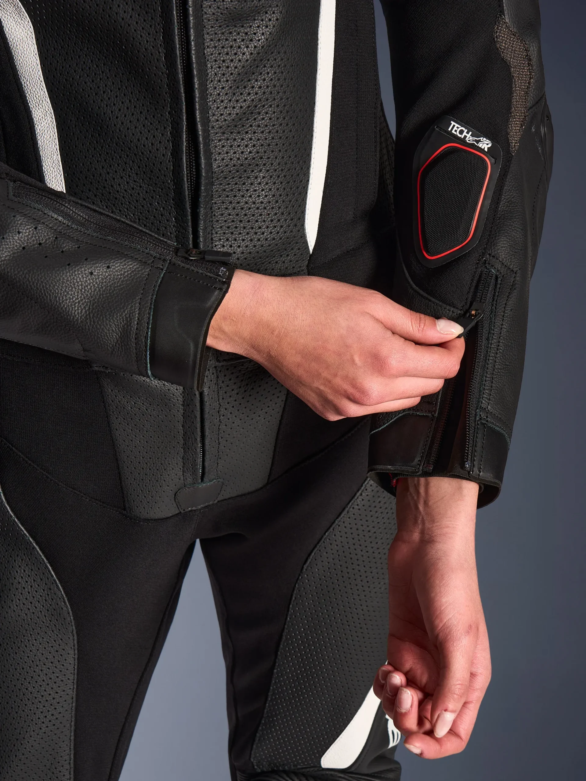 Combinaison En Cuir Stella GP-R7 2 Pièces