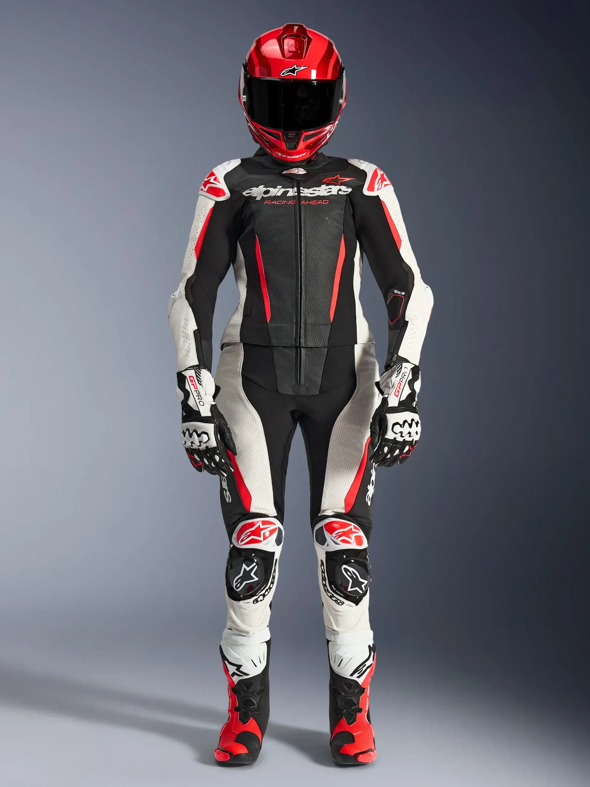 Combinaison En Cuir Stella GP-R7 2 Pièces