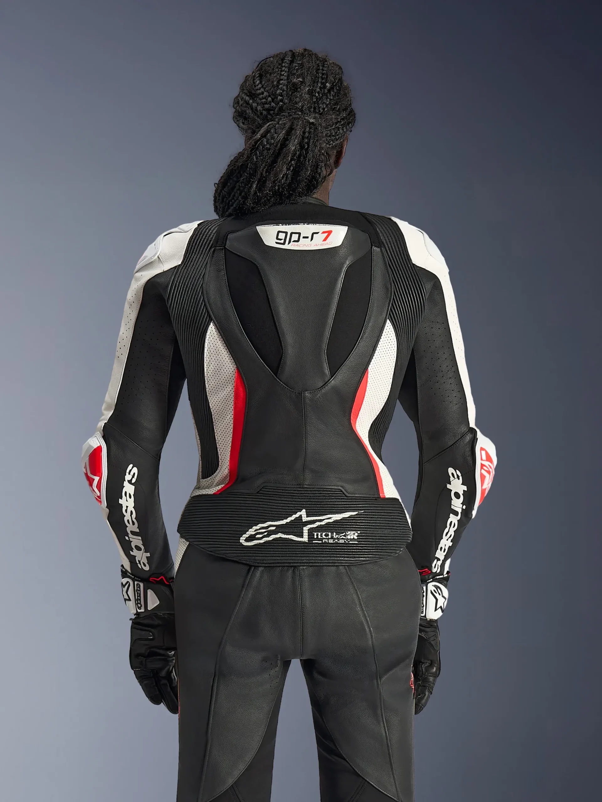 Combinaison En Cuir Stella GP-R7 2 Pièces