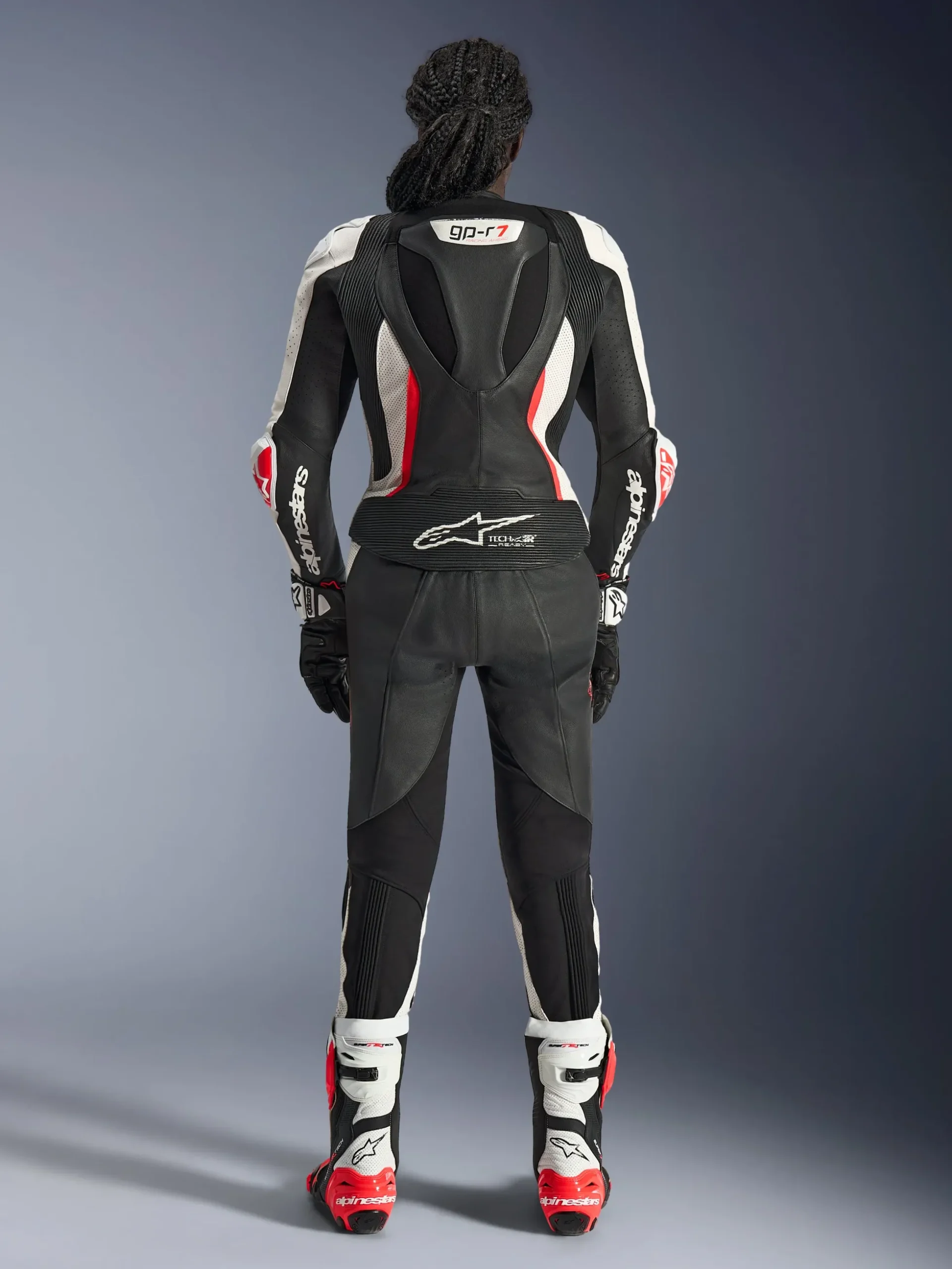 Combinaison En Cuir Stella GP-R7 2 Pièces