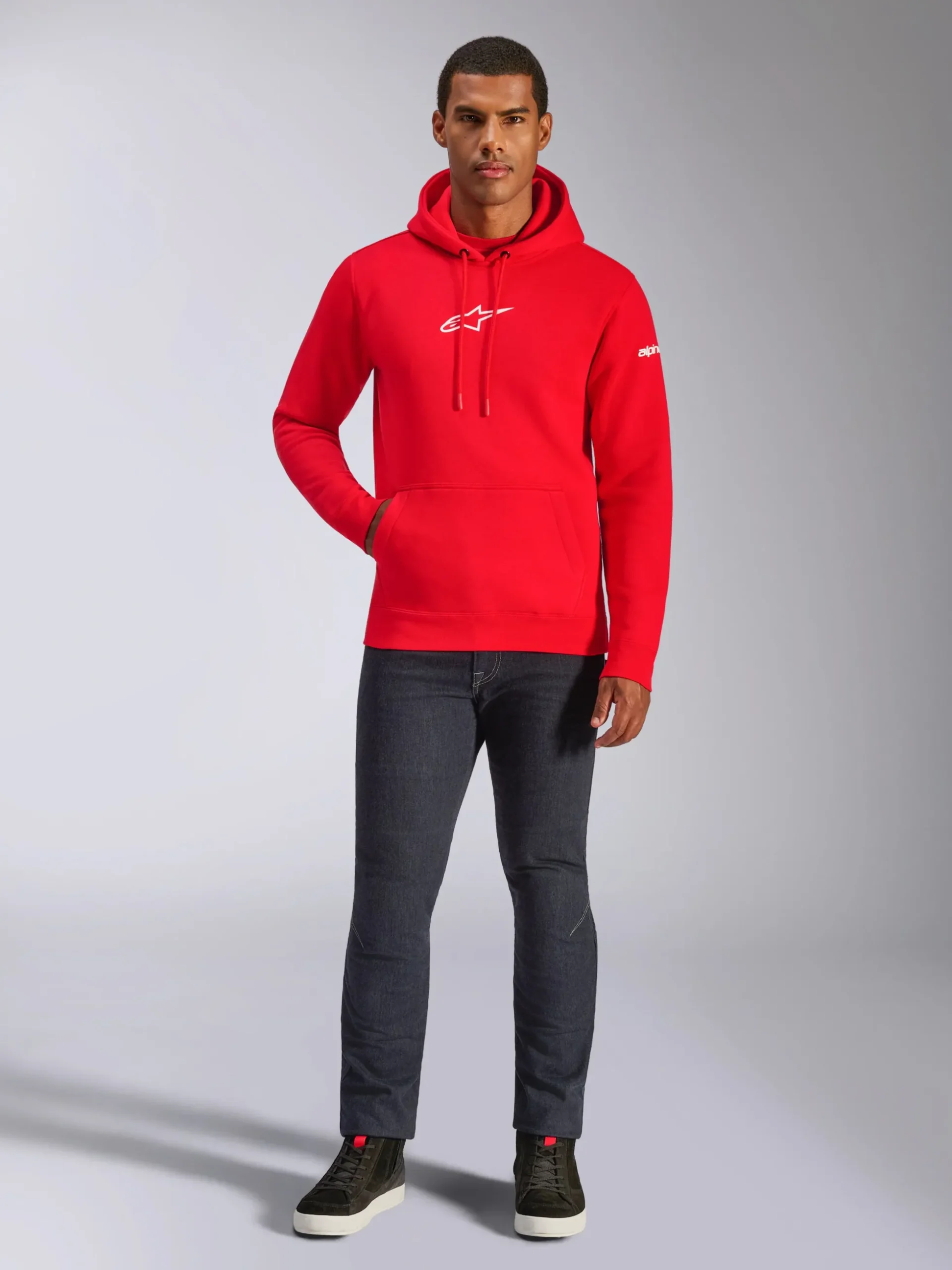 Sweat À Capuche Frontal