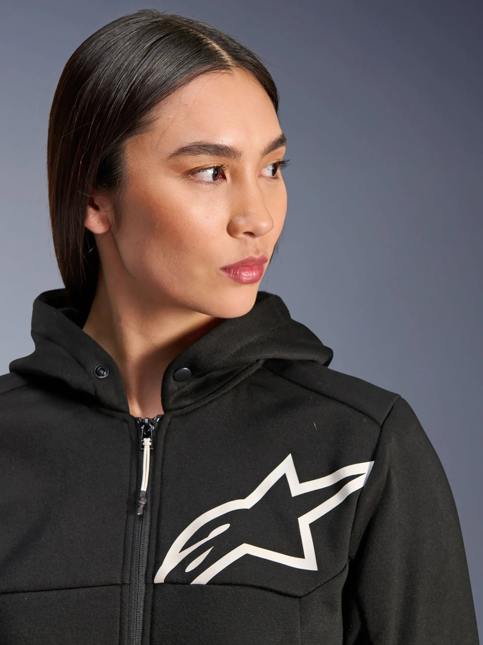 Sweat À Capuche Sport Stella Chrome V2