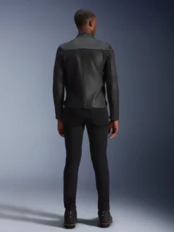 Veste En Cuir Blacktrack