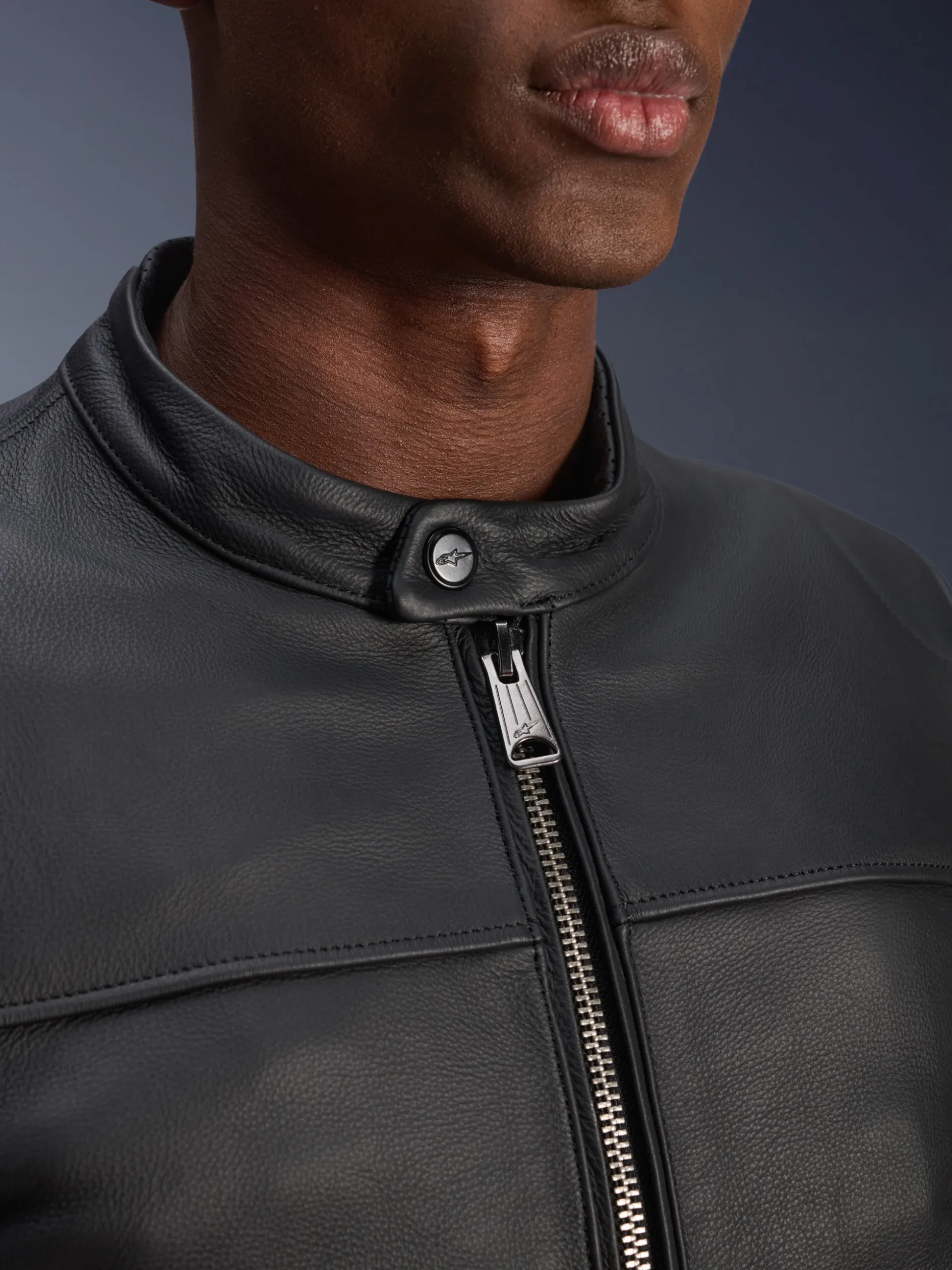 Veste En Cuir Blacktrack