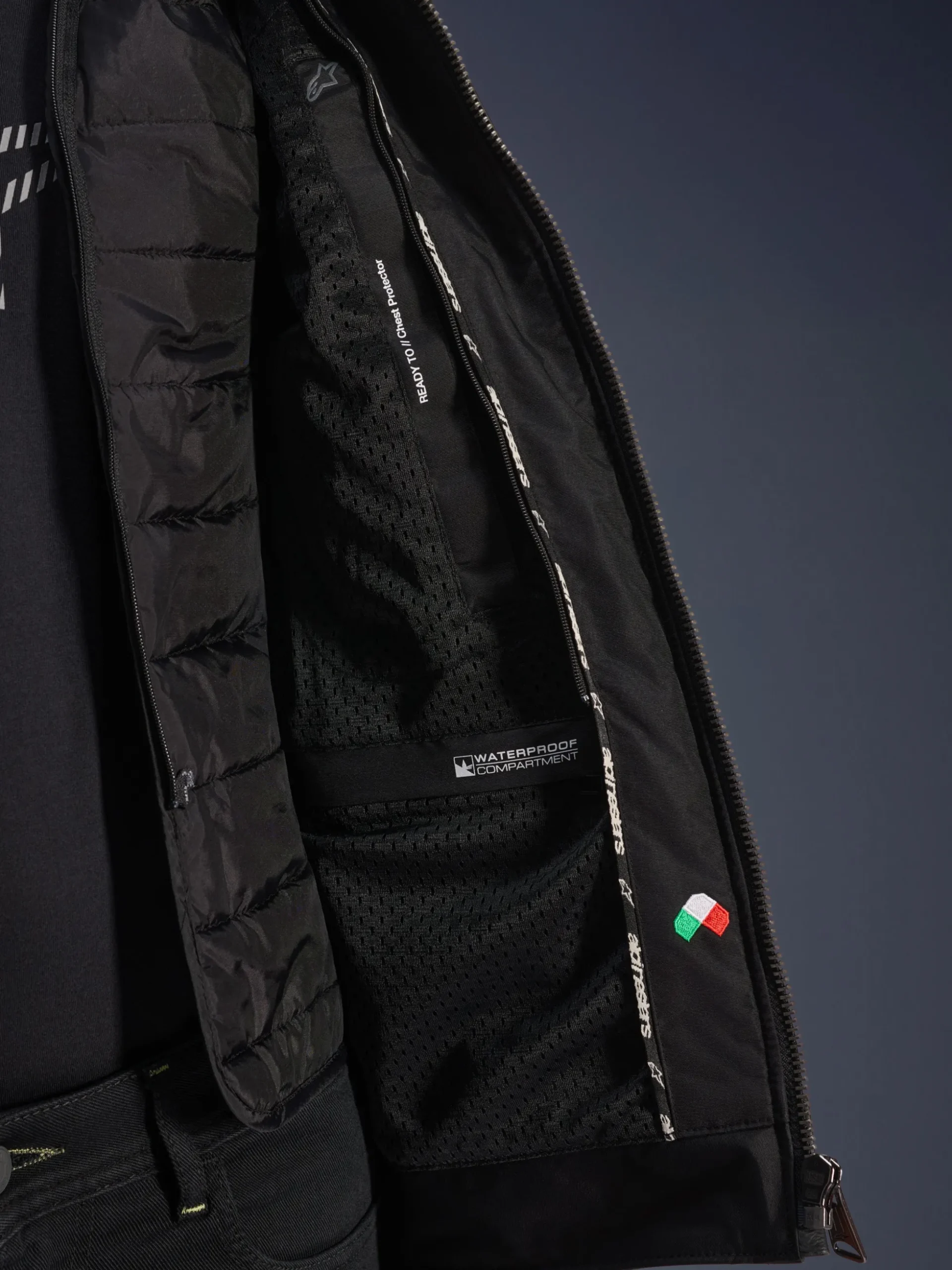 Veste En Cuir Blacktrack