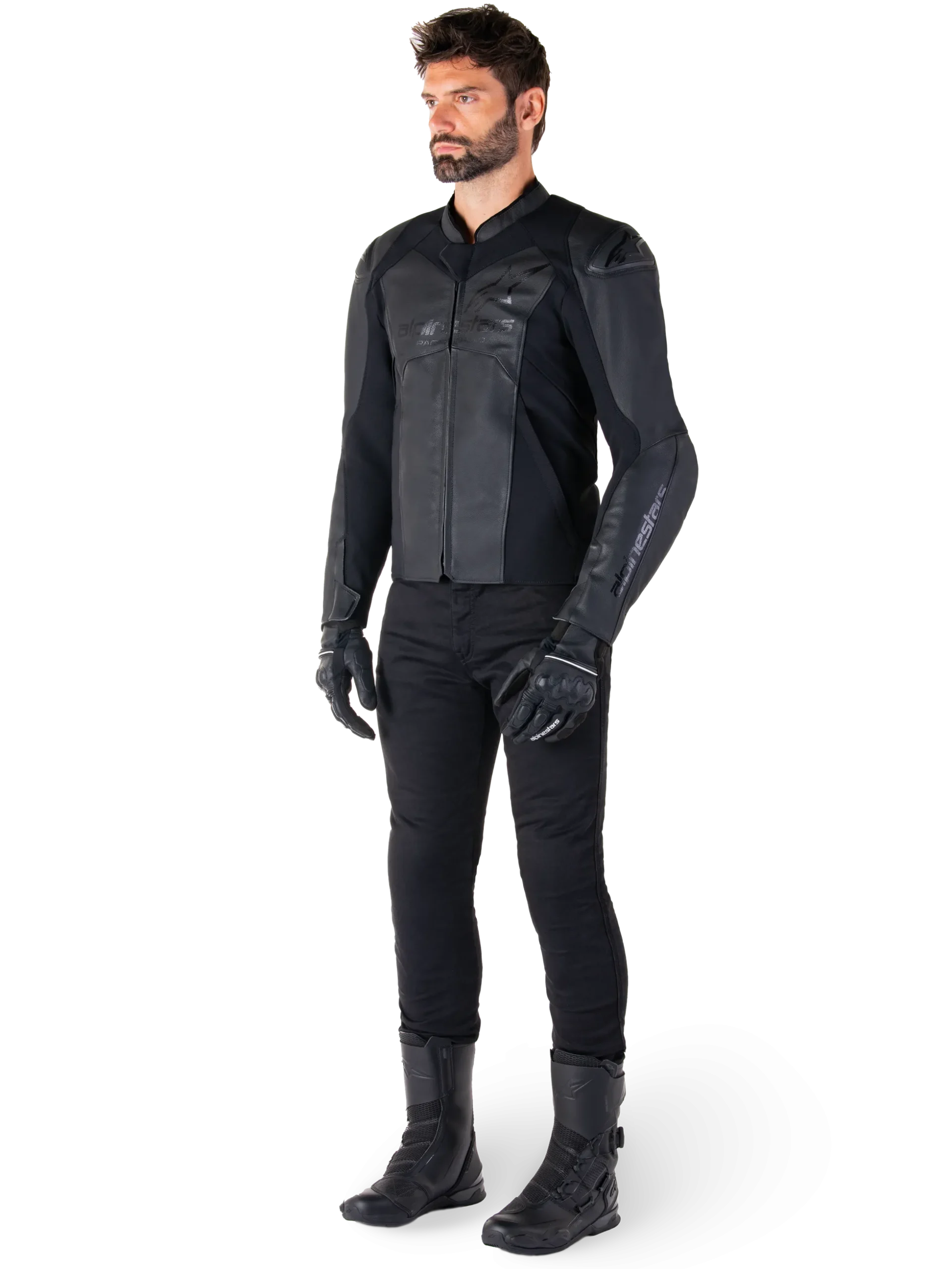 Veste En Cuir Faster V3