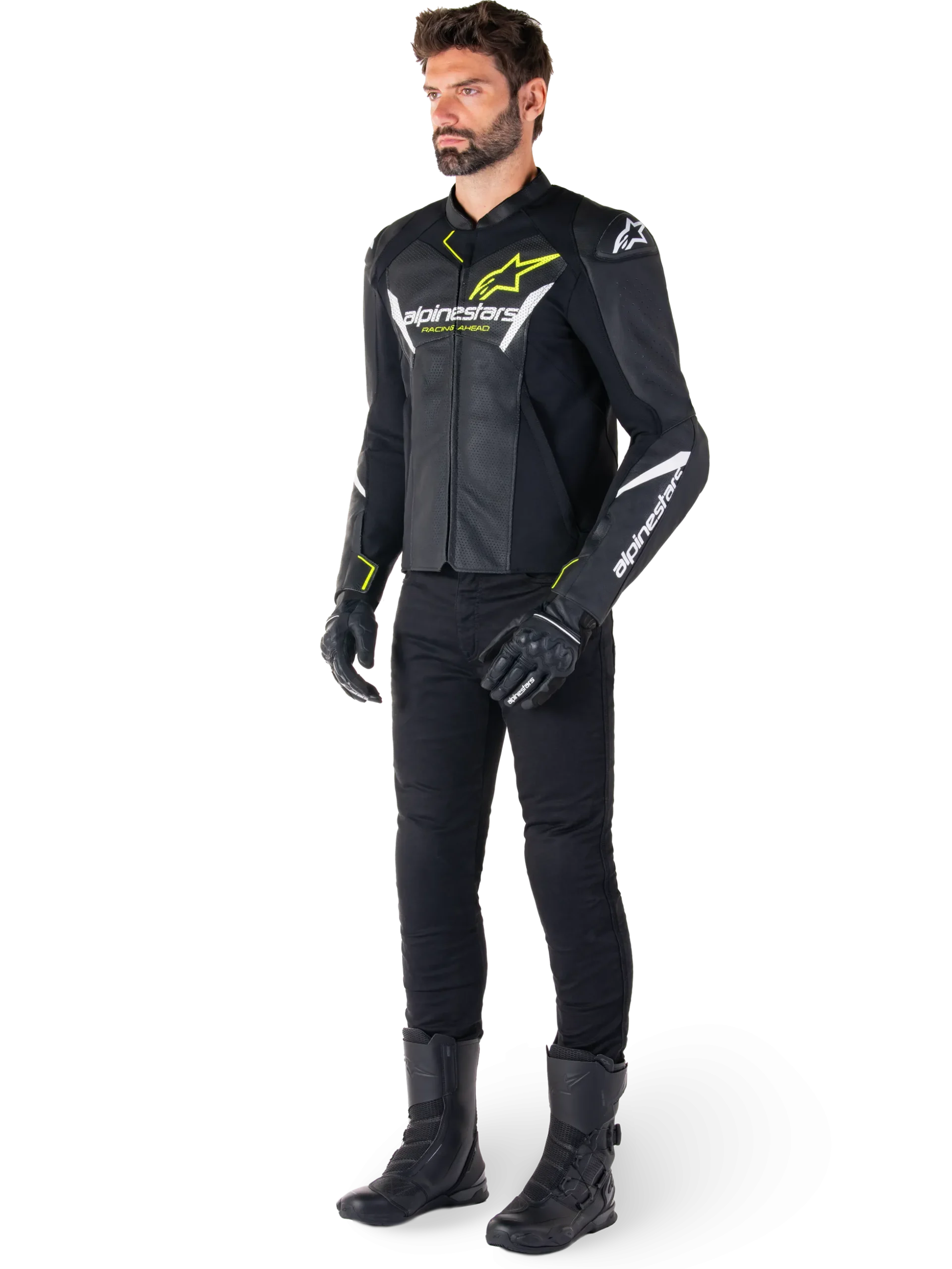 Veste En Cuir Faster V3 Airflow