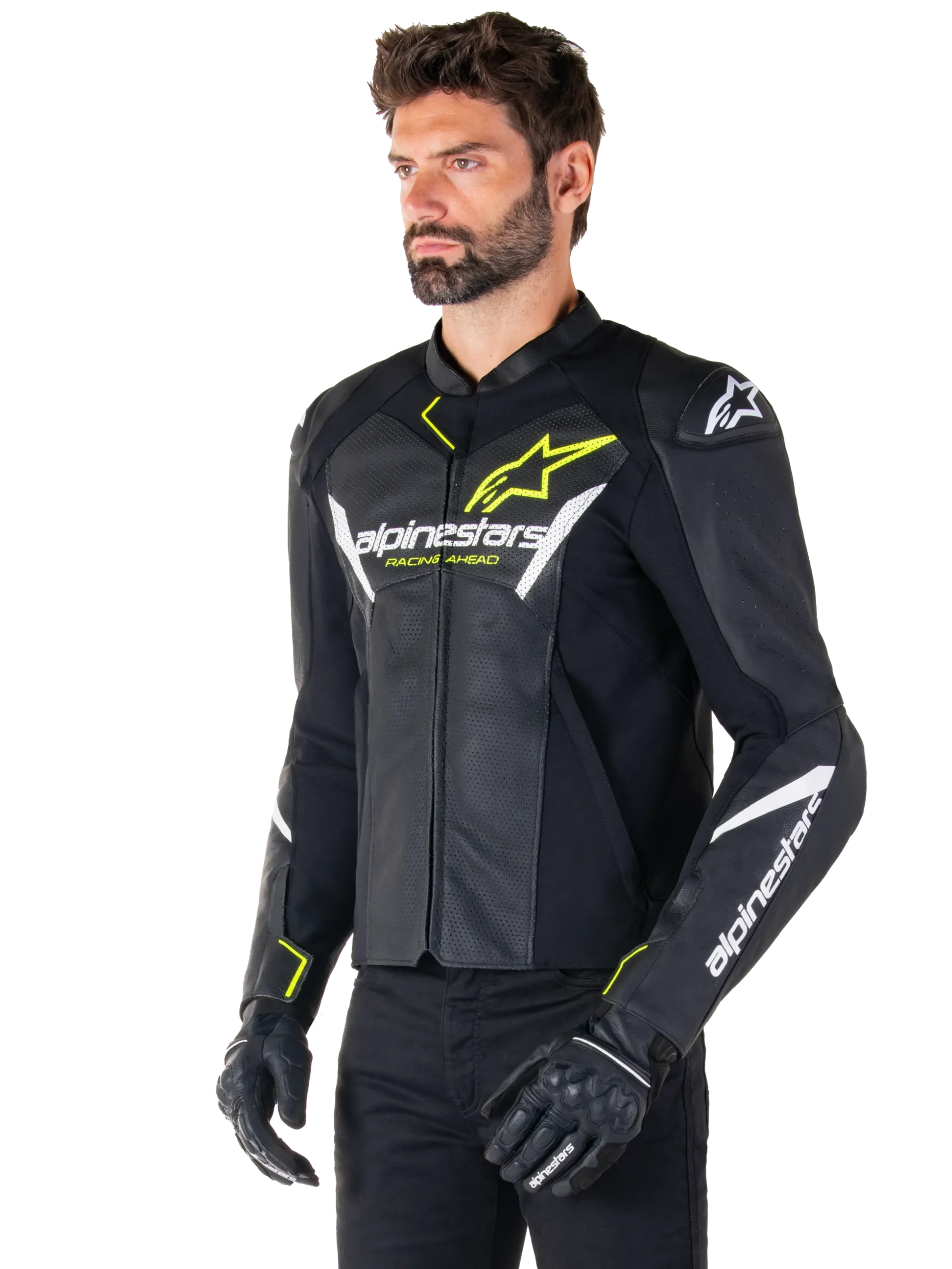 Veste En Cuir Faster V3 Airflow
