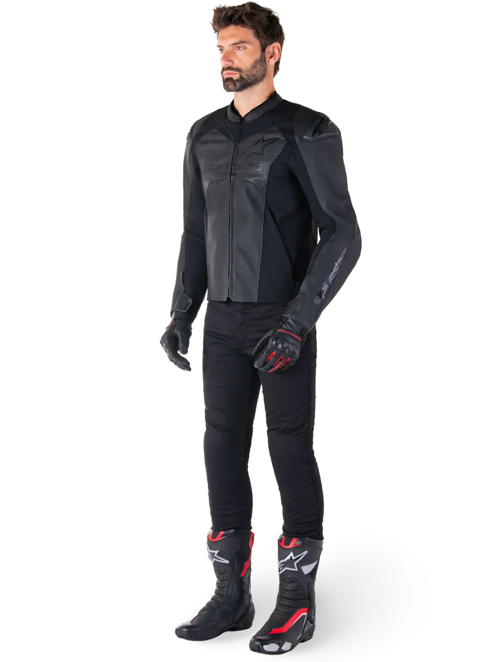 Veste En Cuir Faster V3 Airflow