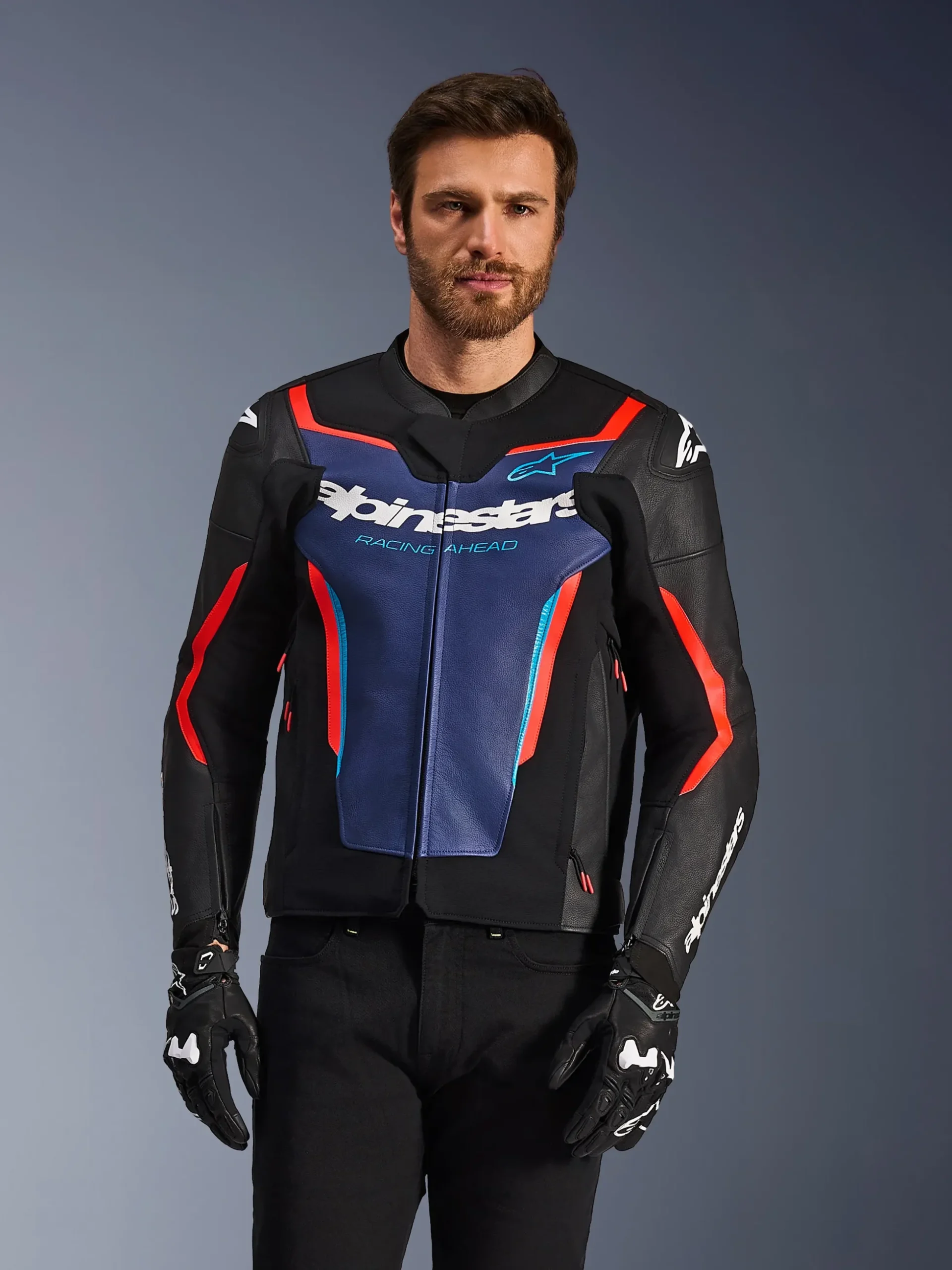 Veste En Cuir GP Force V2