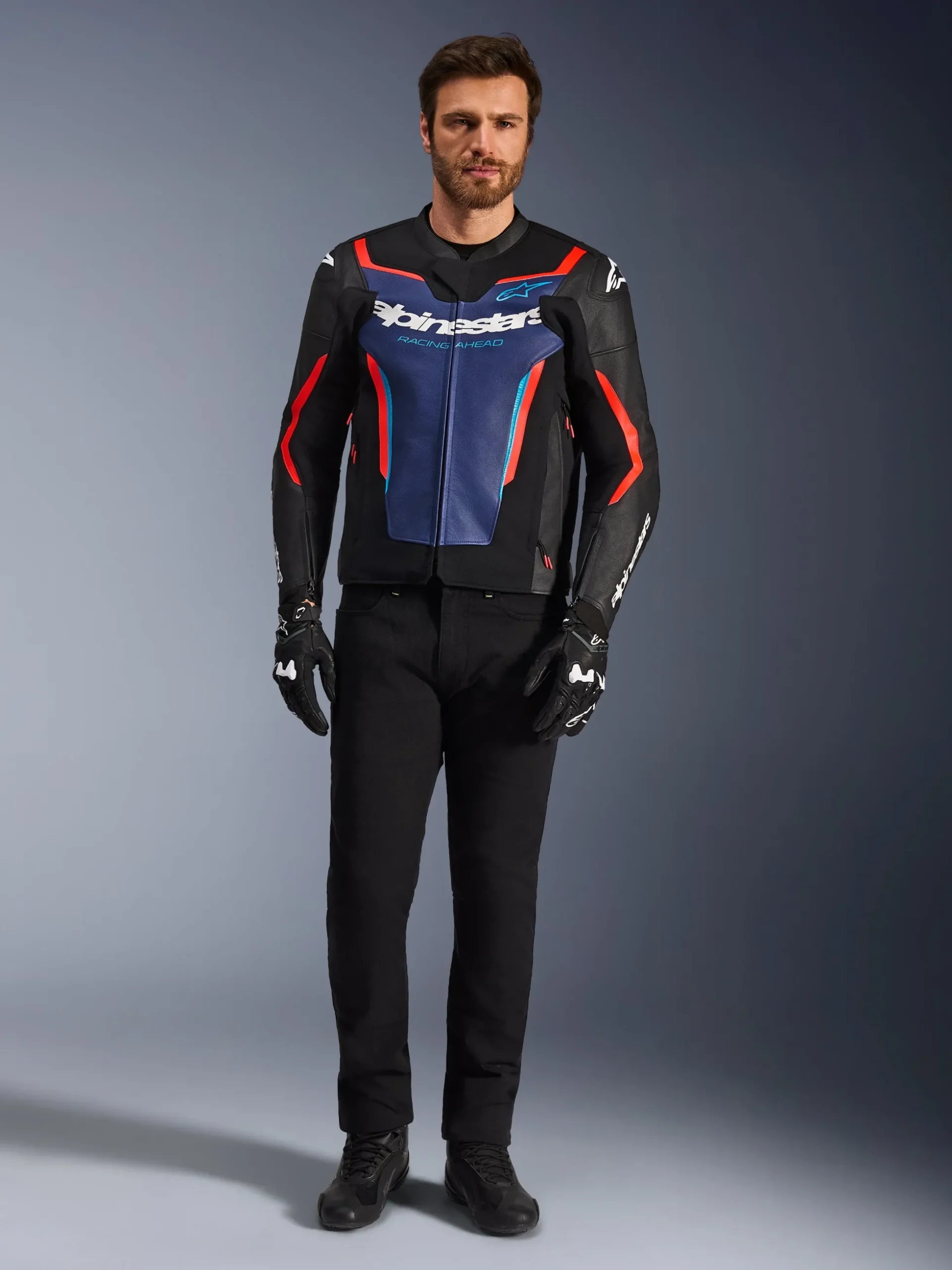 Veste En Cuir GP Force V2