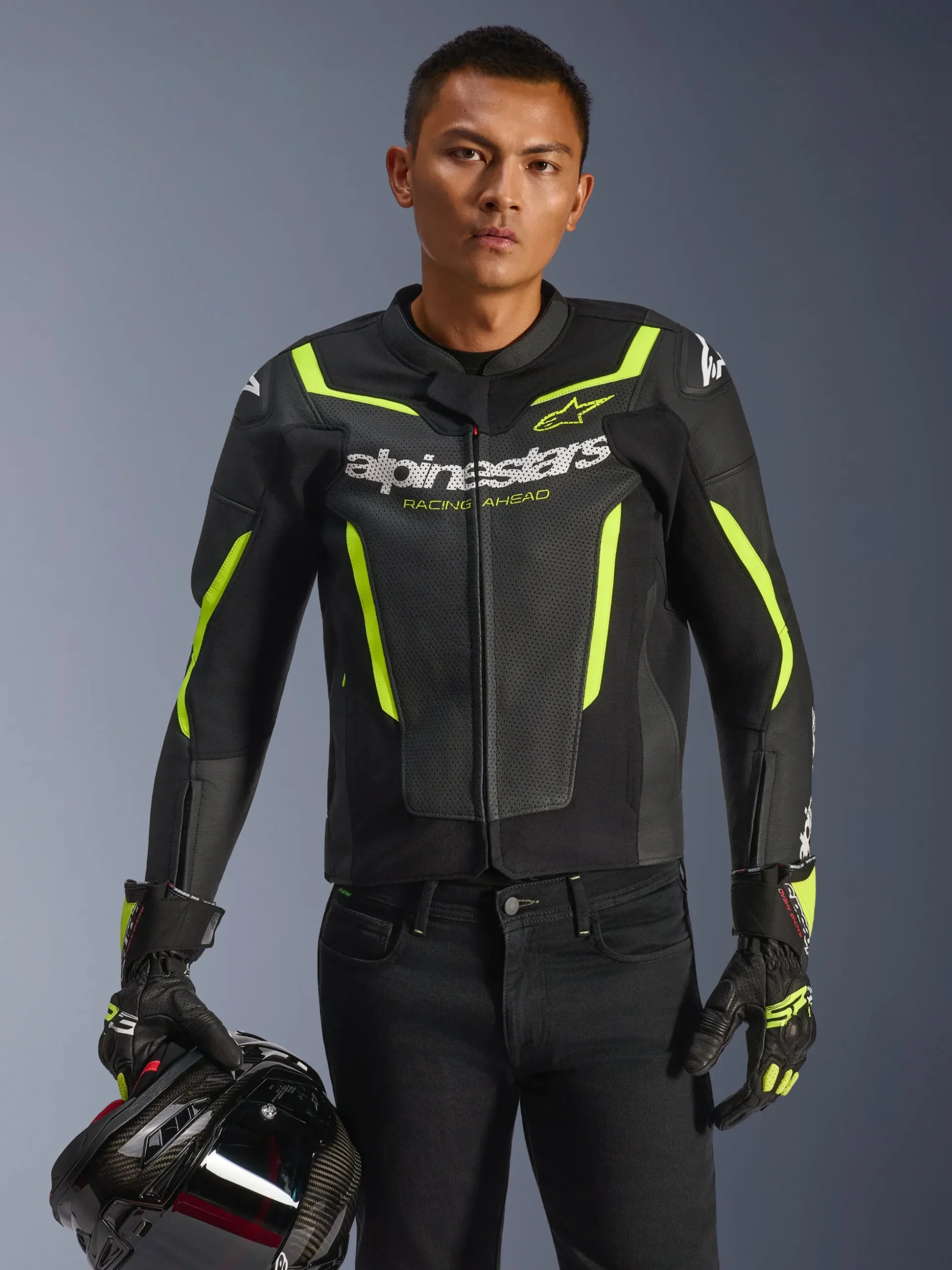 Veste En Cuir GP Force V2 Air