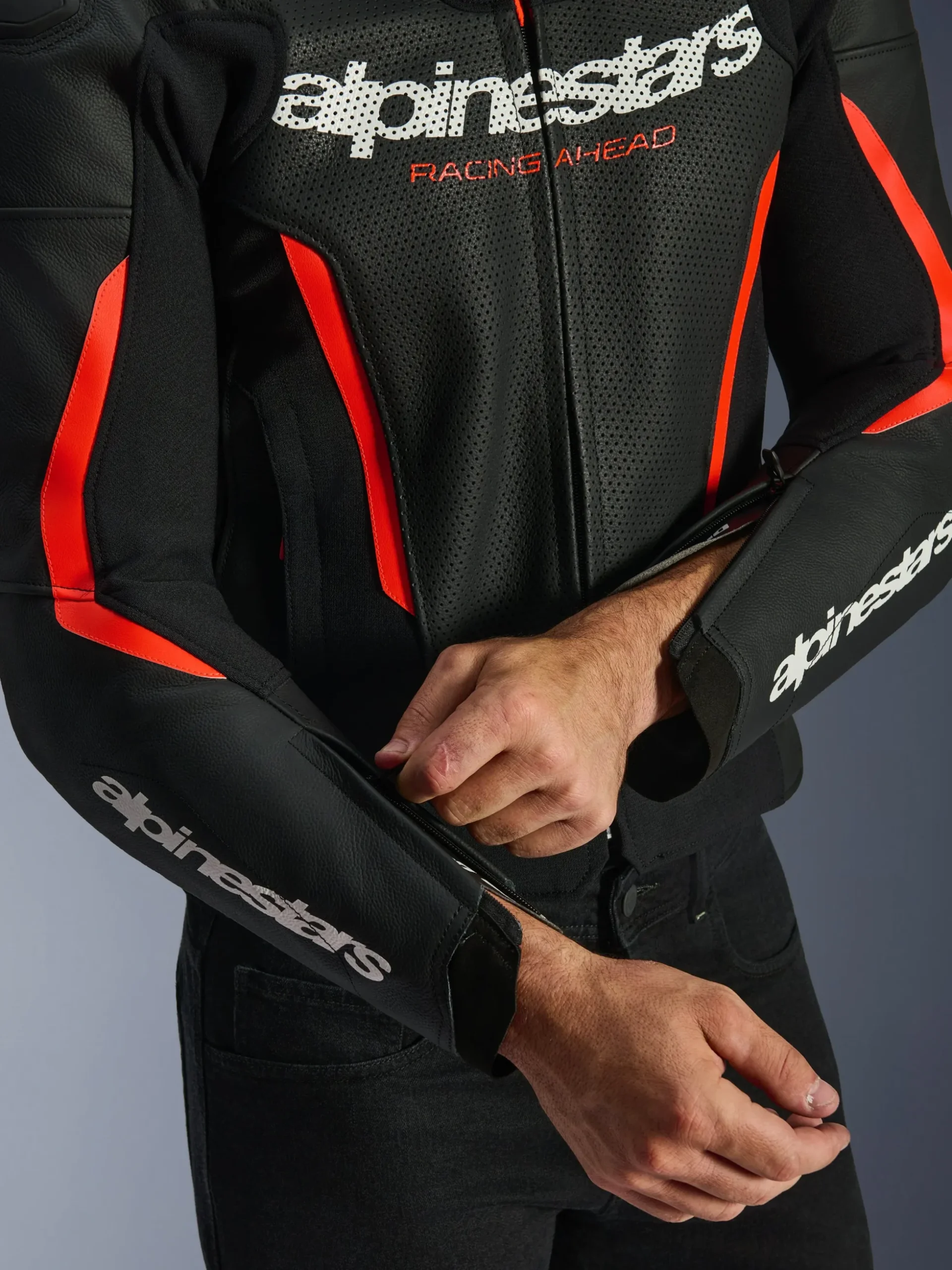 Veste En Cuir GP Force V2 Air