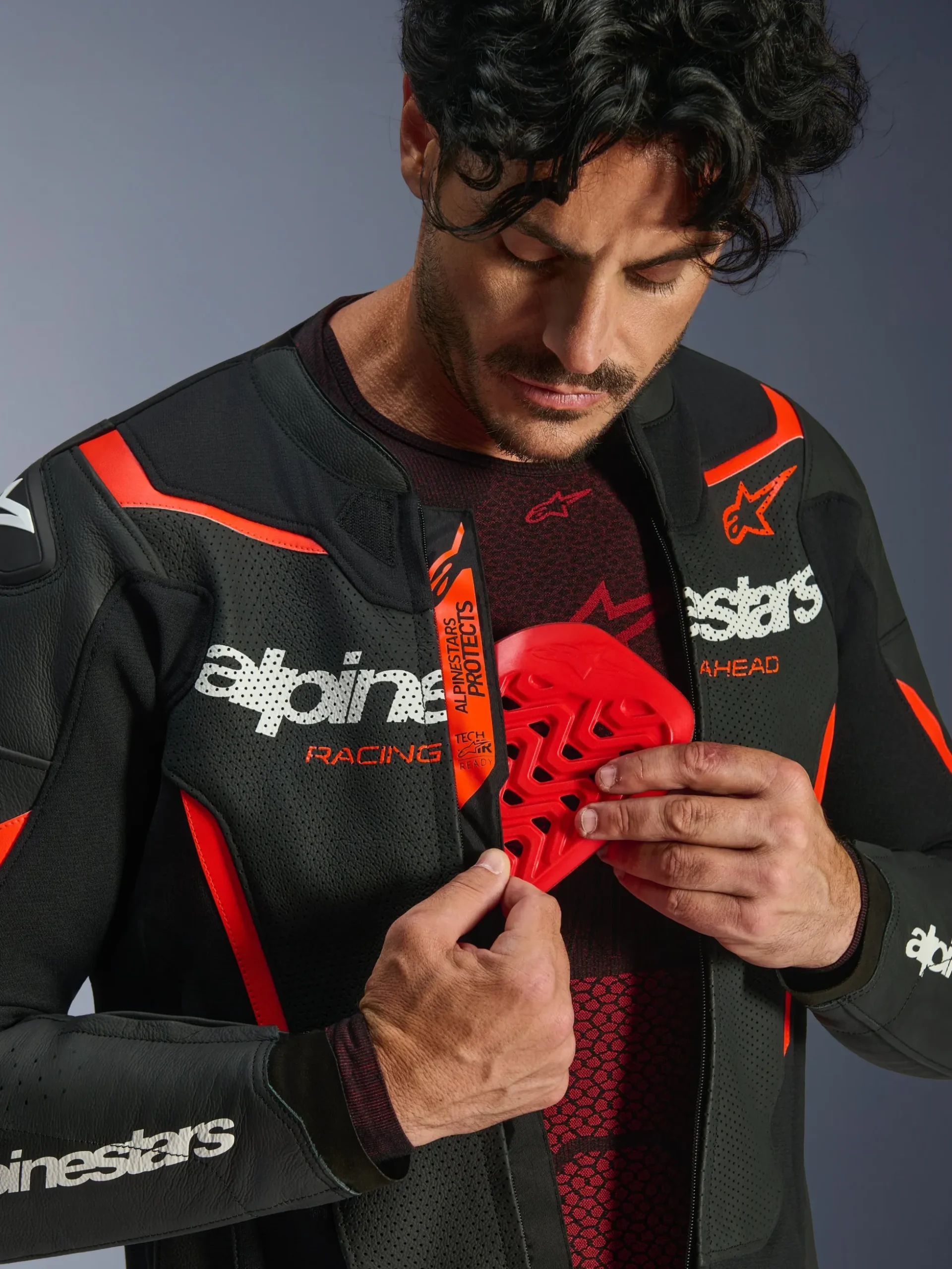 Veste En Cuir GP Force V2 Air