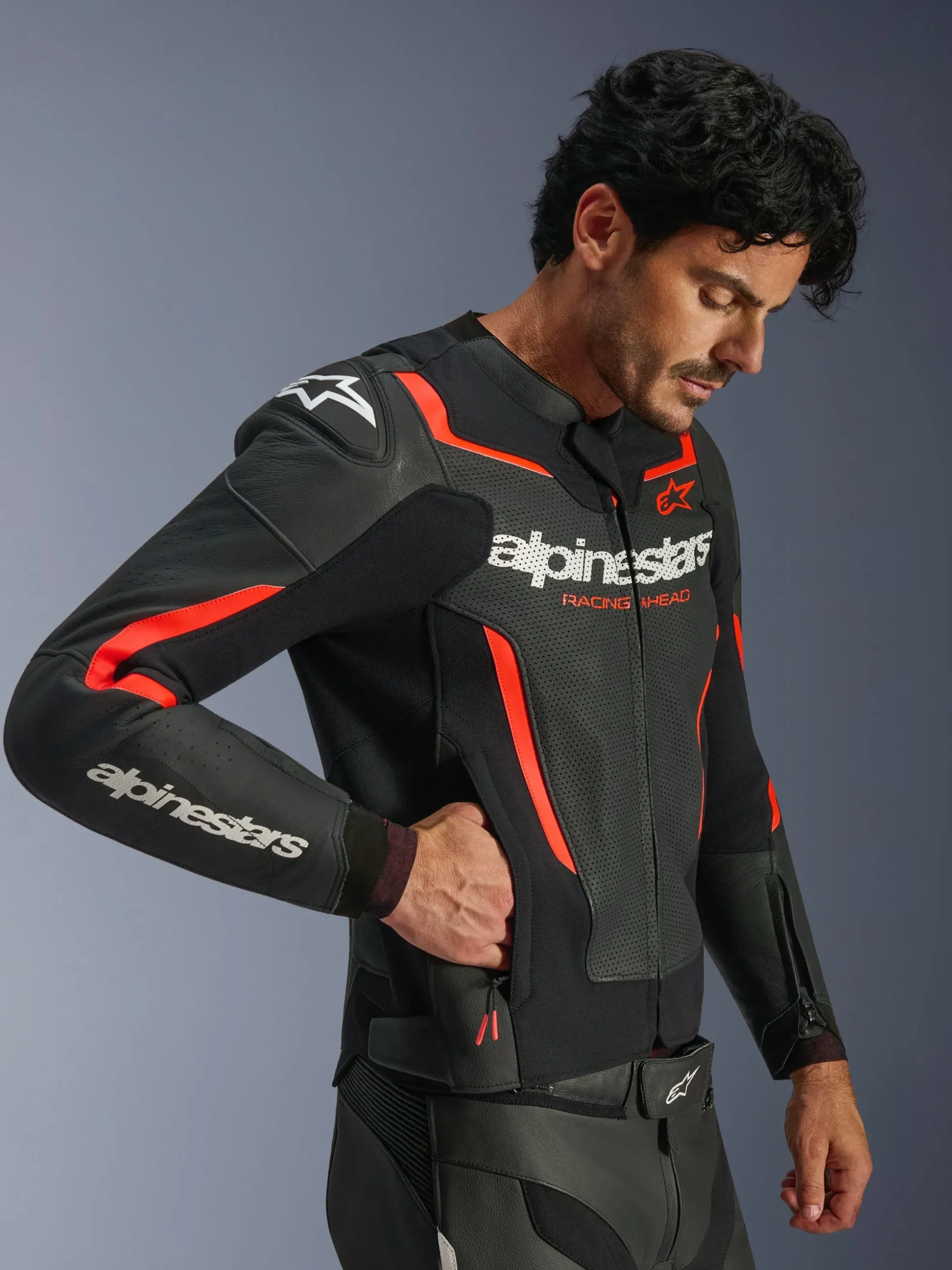 Veste En Cuir GP Force V2 Air