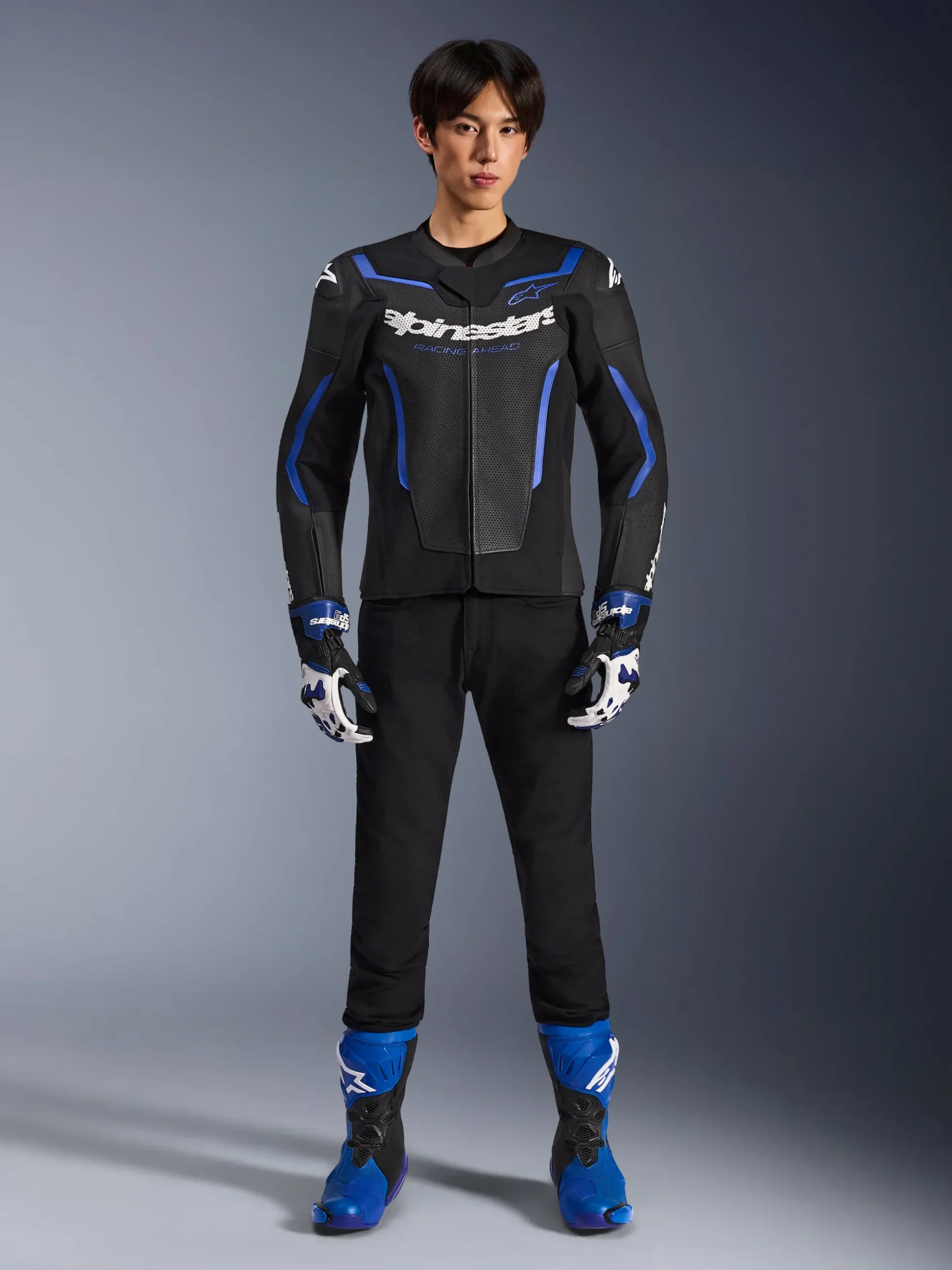 Veste En Cuir GP Force V2 Airflow