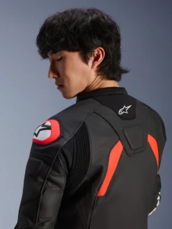 Veste En Cuir GP Plus R V4 Airflow