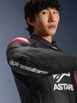 Veste En Cuir GP Plus R V4 Airflow