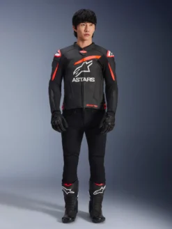 Veste En Cuir GP Plus R V4 Airflow