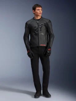 Veste En Cuir GP Plus R V4 Airflow