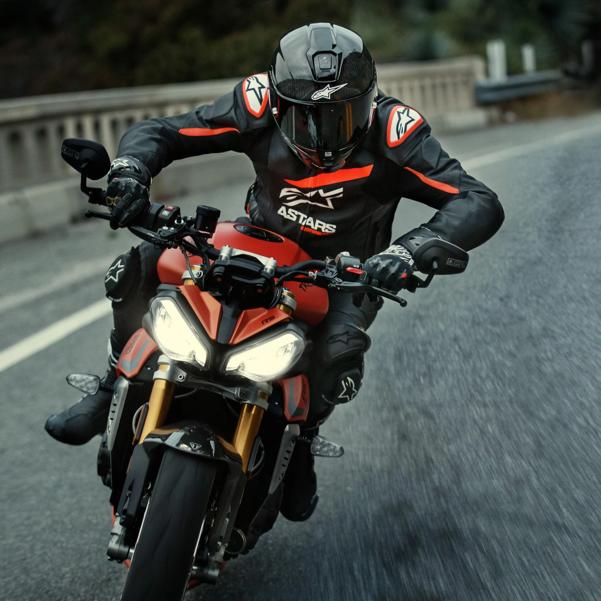 Veste En Cuir GP Plus R V4 Rideknit