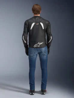Veste En Cuir GP Plus R V4 Rideknit