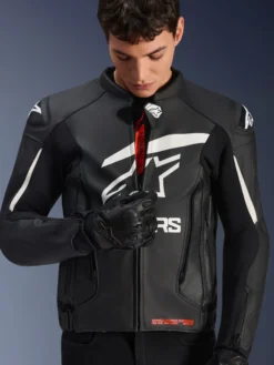 Veste En Cuir GP Plus V4