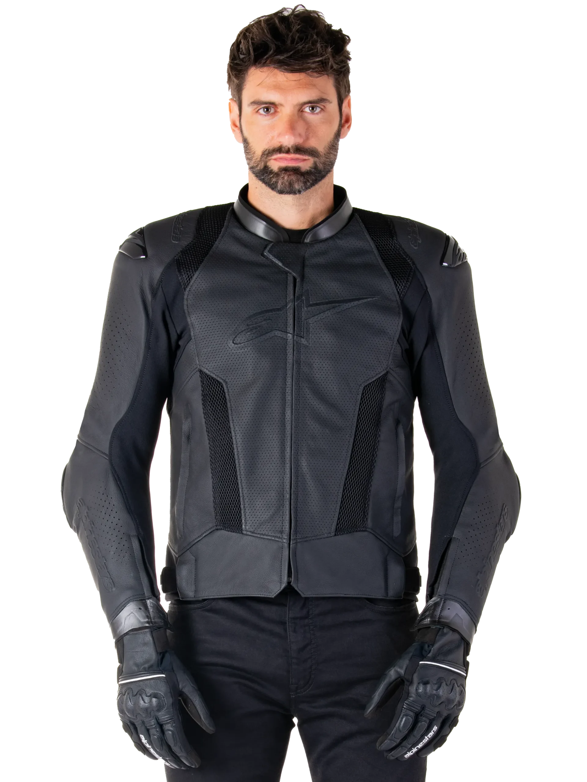 Veste En Cuir Missile V3 Airflow