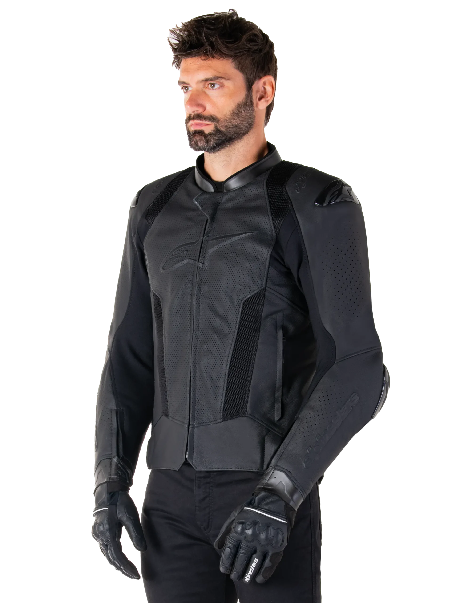 Veste En Cuir Missile V3 Airflow