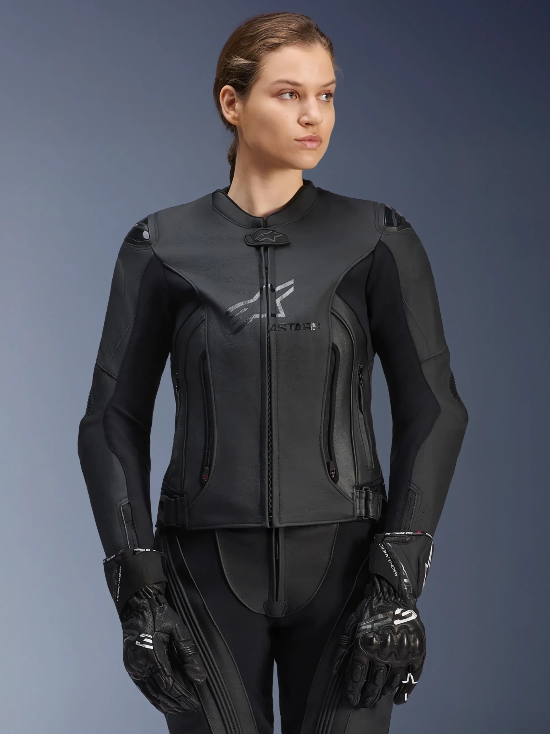 Veste En Cuir Stella GP Plus V4