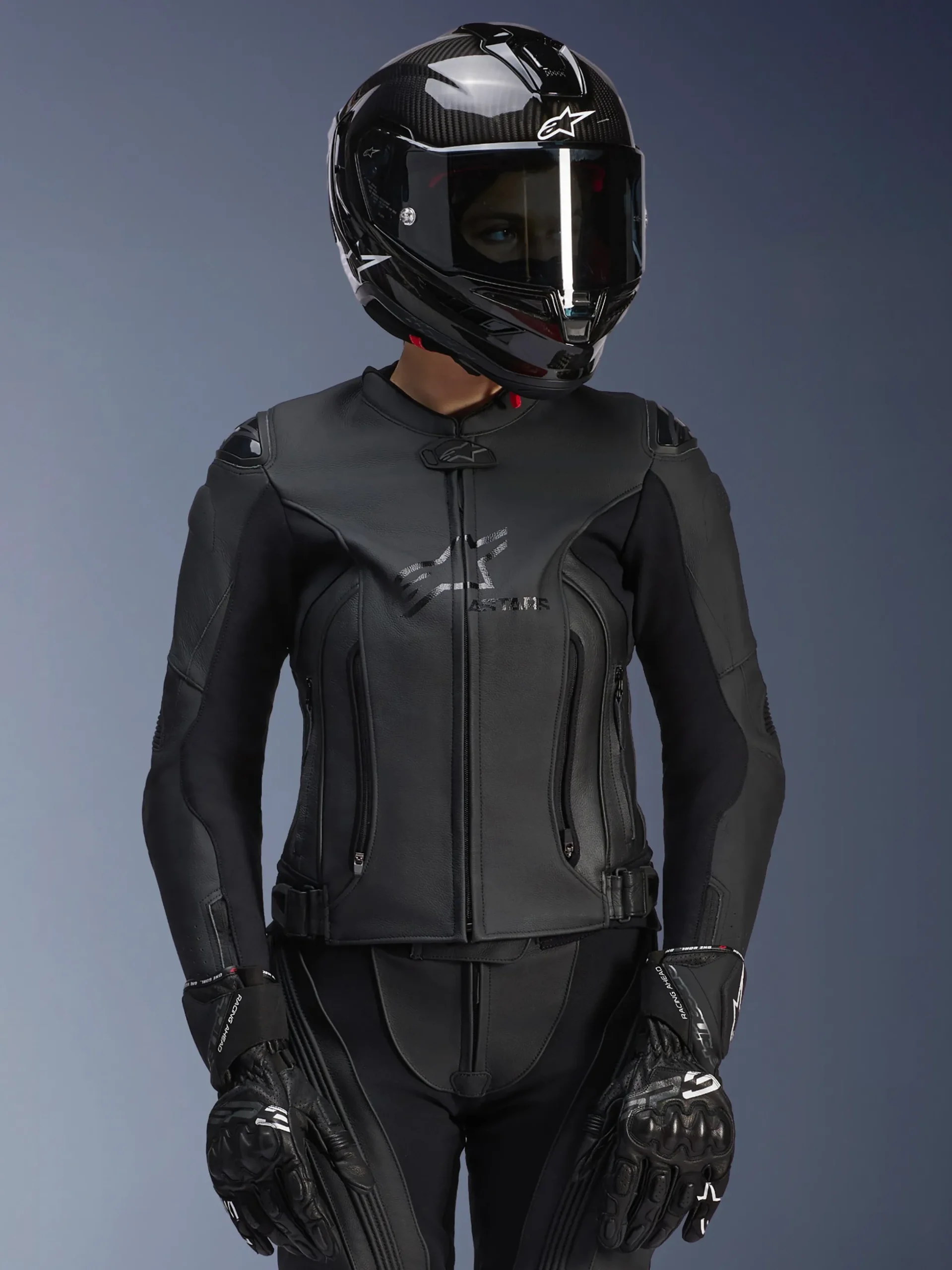 Veste En Cuir Stella GP Plus V4