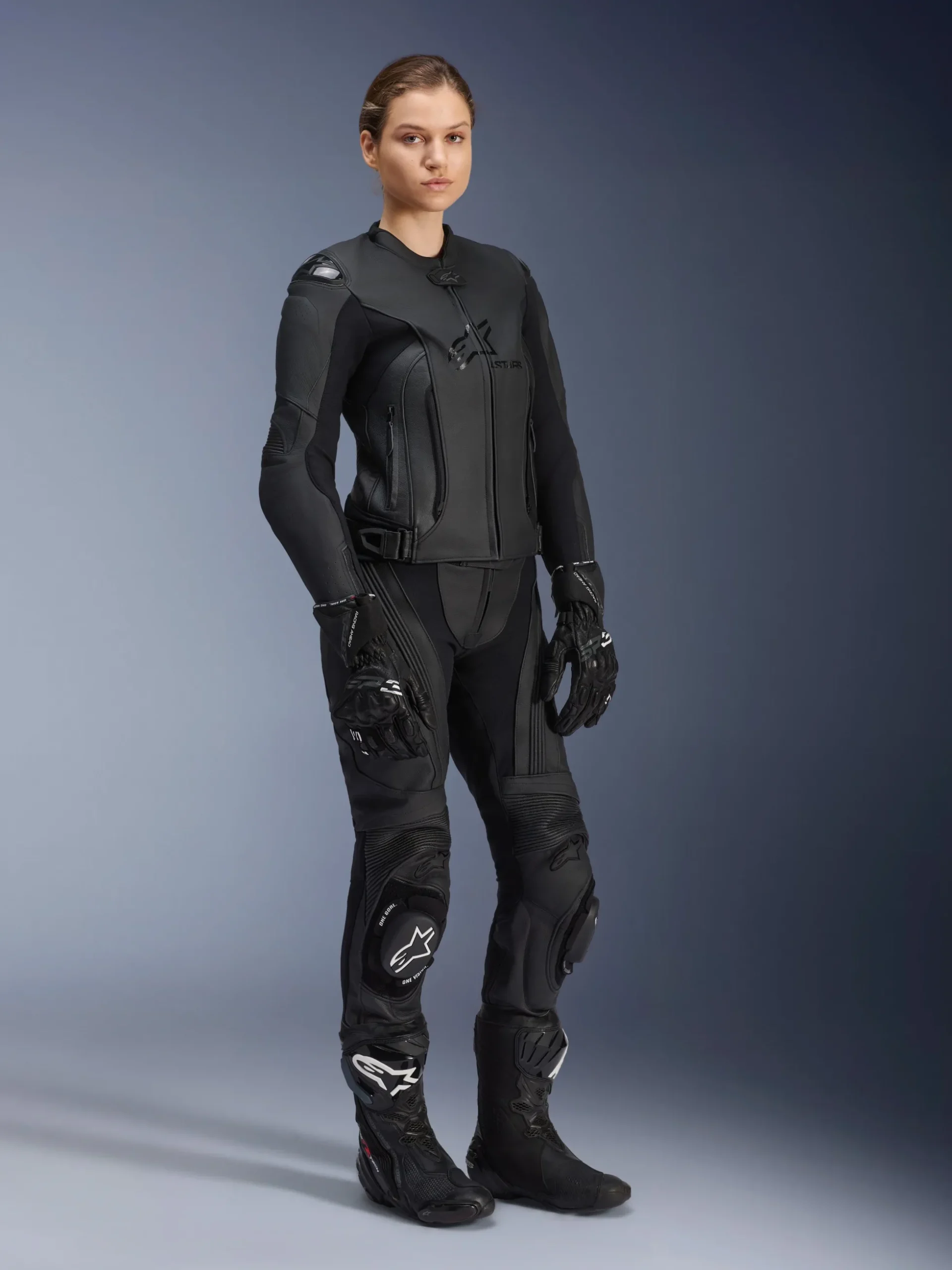 Veste En Cuir Stella GP Plus V4