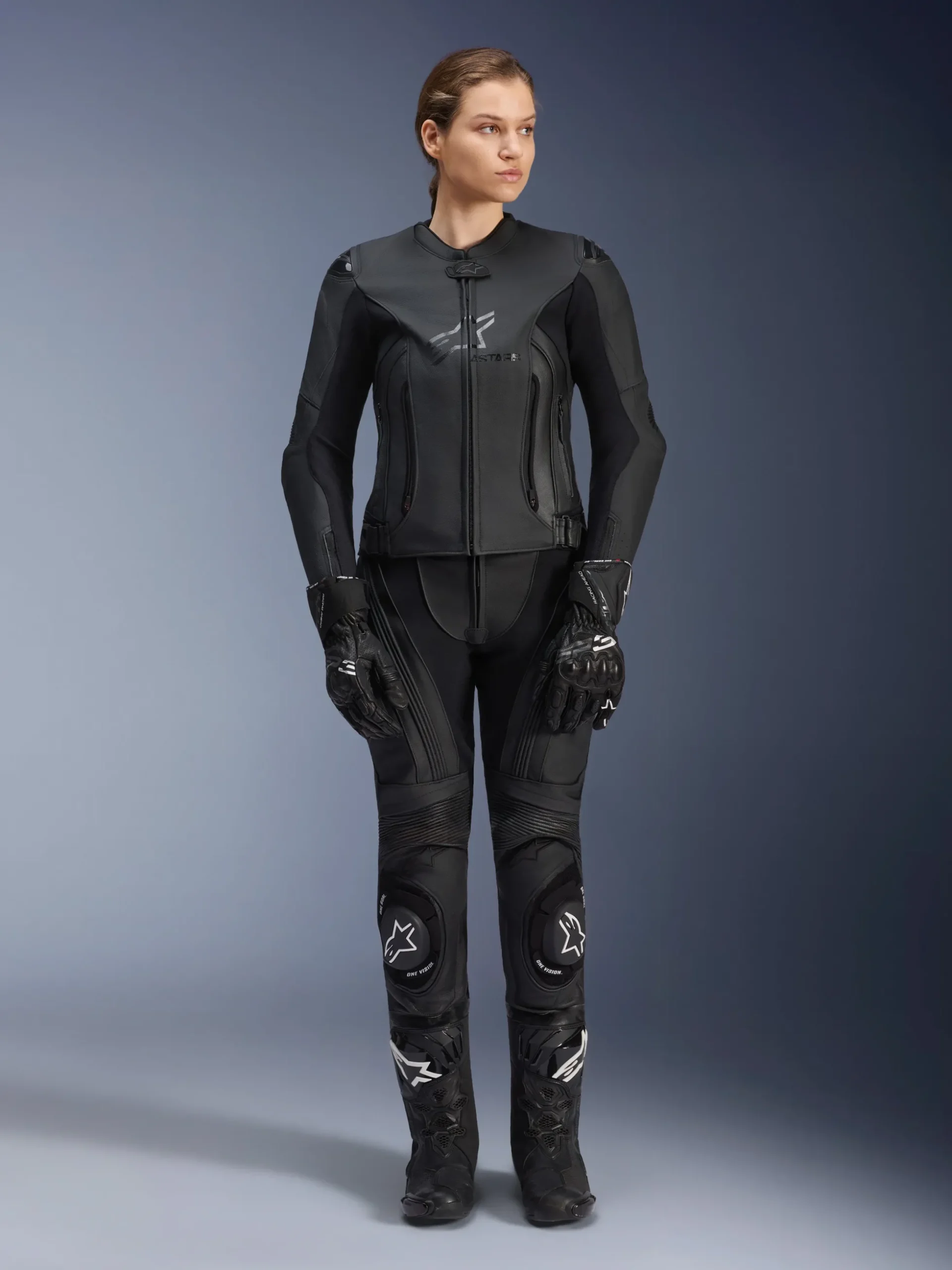 Veste En Cuir Stella GP Plus V4